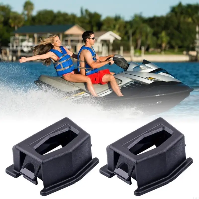 D5BE 2Pcs Deck Mounting Base Set for Personal Watercraft, 295100858 Locking Anchors Bases Reinforced Nylon Locking Anchors for