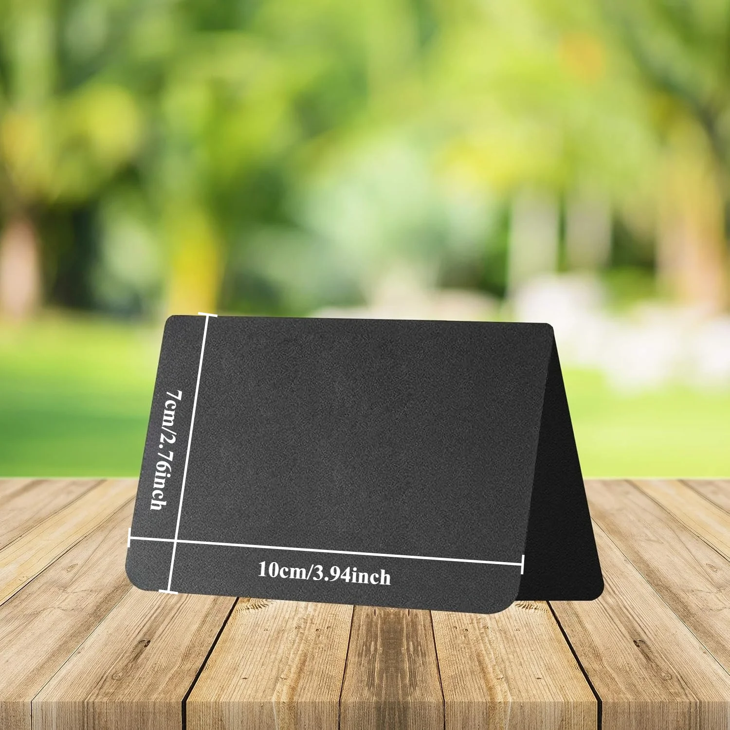 Double Sided Reserved Table Label, Reusable Table Reservation Sign for Wedding, Restaurant, Cafe, Banquet, Hotel Decoration