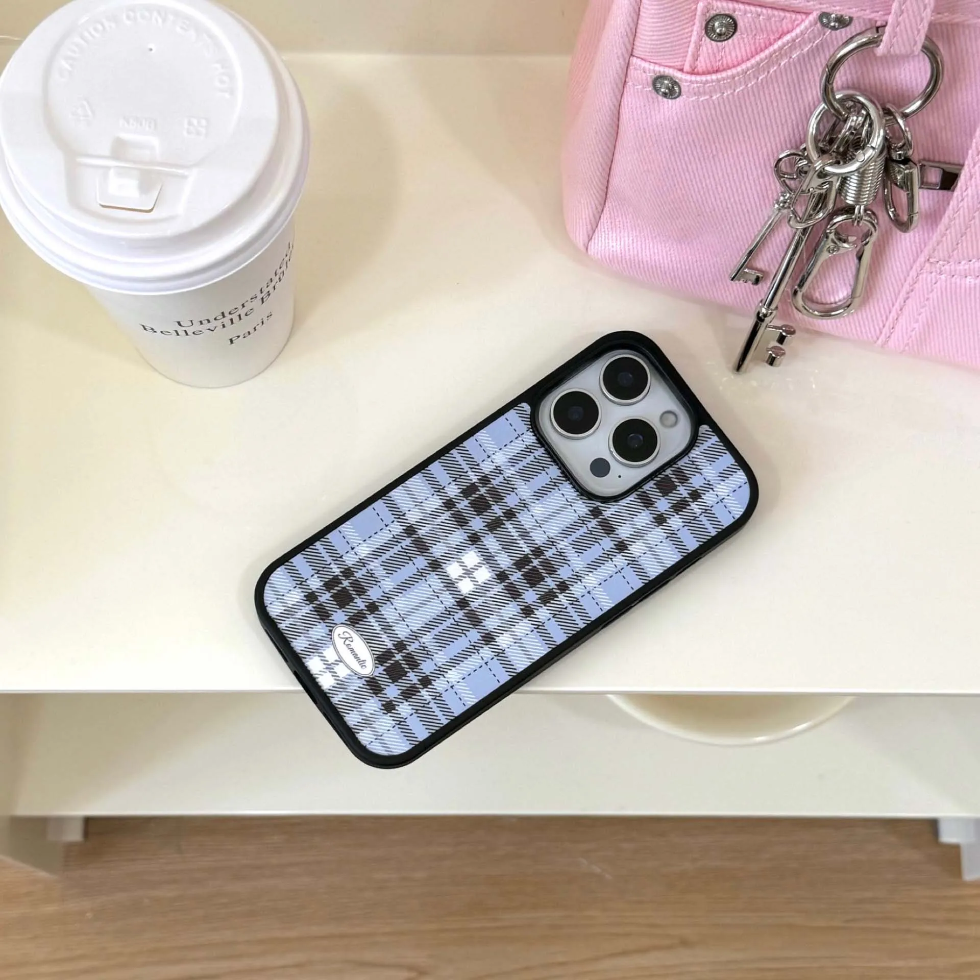 3 Colors Check Autume Winter Cover For Iphone 15Pro 14 15 16 Pro Max 14ProMax 13 16ProMax 13ProMax Ins Protector Phone Case