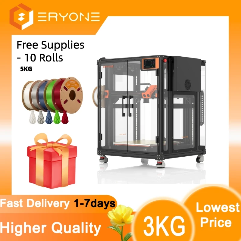

Eryone New 3D Printer Thinker X400 High-Speed 3D Printer Production-Grade Large-Format High-Precision Thinker X400