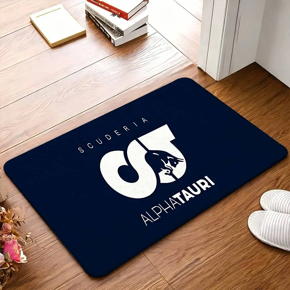 S-ScuderiaS A-AlphaS T-TauriS Floor Mat Durable Carpet Rug For Footpad Mats Style Soft Bedroom Floor House Laundry