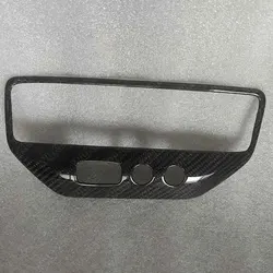 Real Carbon Fiber Center AC Control Panel Air Condition Buttons Cover Trim fit for Maserati GranTurismo 2008-2017