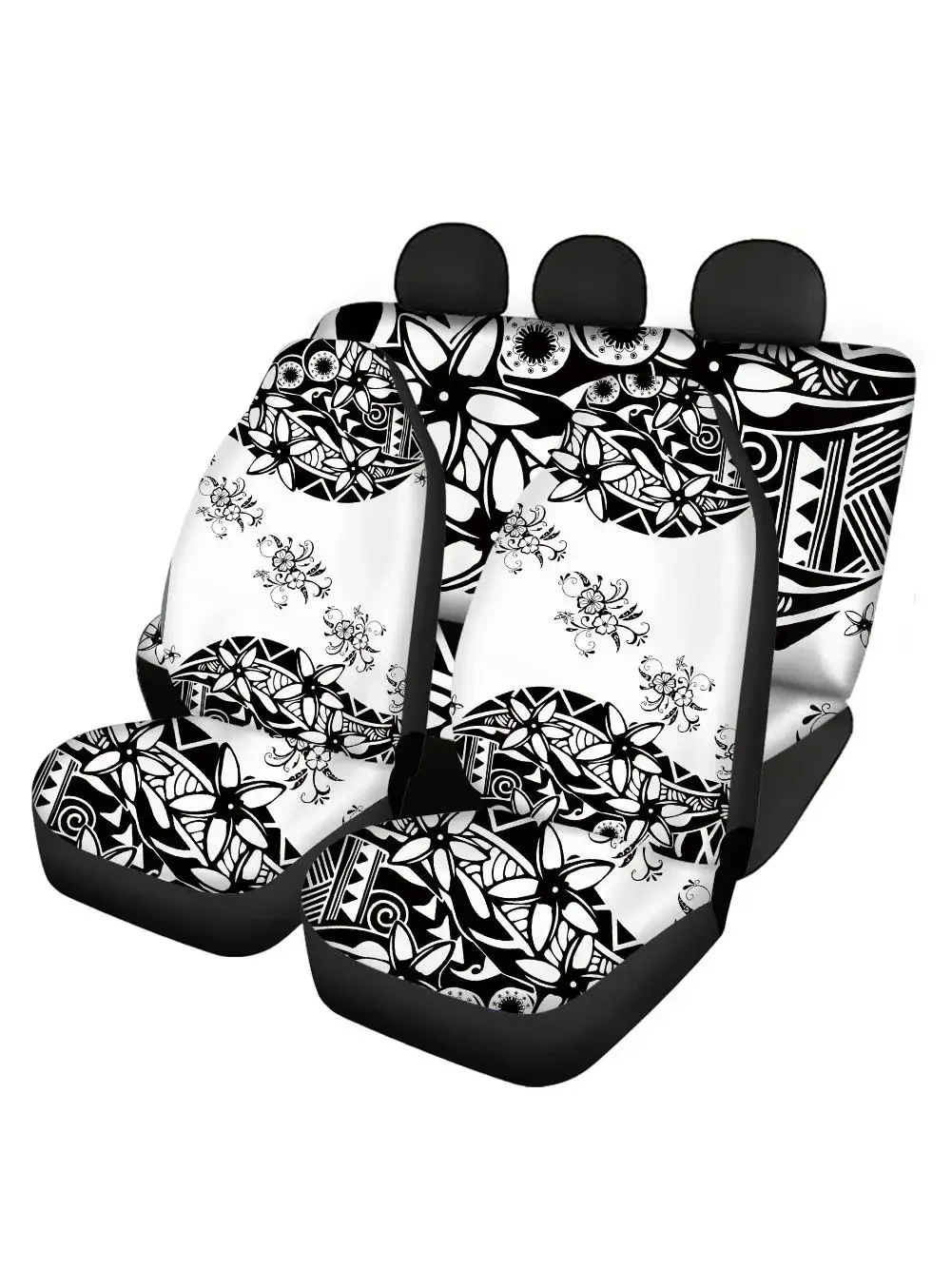 Juste de siège de voiture pour femmes et hommes, coussin antidérapant, avant, arrière, hawaïen, respecté, sites tribaux, PlumBR, cool, berline, chaud