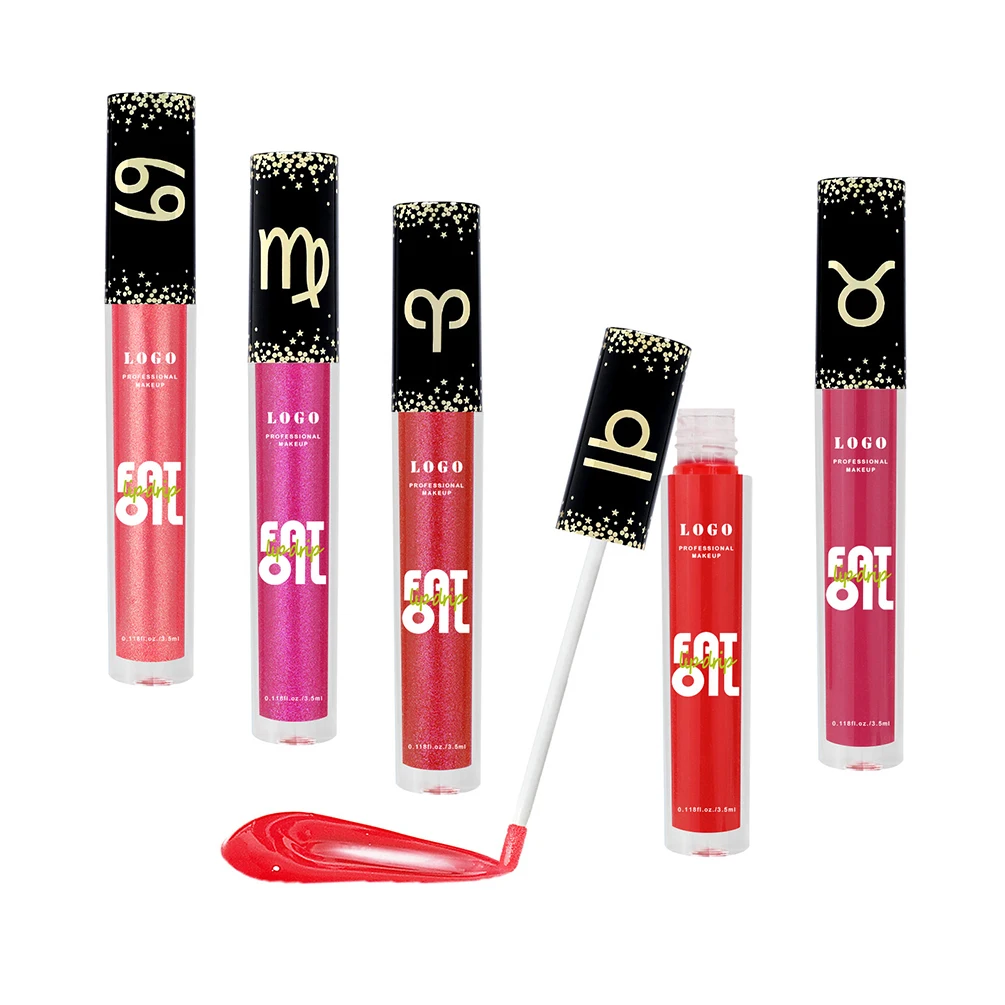 

3.5ml Private Label Lipgloss Custom Logo 49-color Water Mirror Moisturizing Lip Gloss Long-lasting Waterproof Pigment Makeup