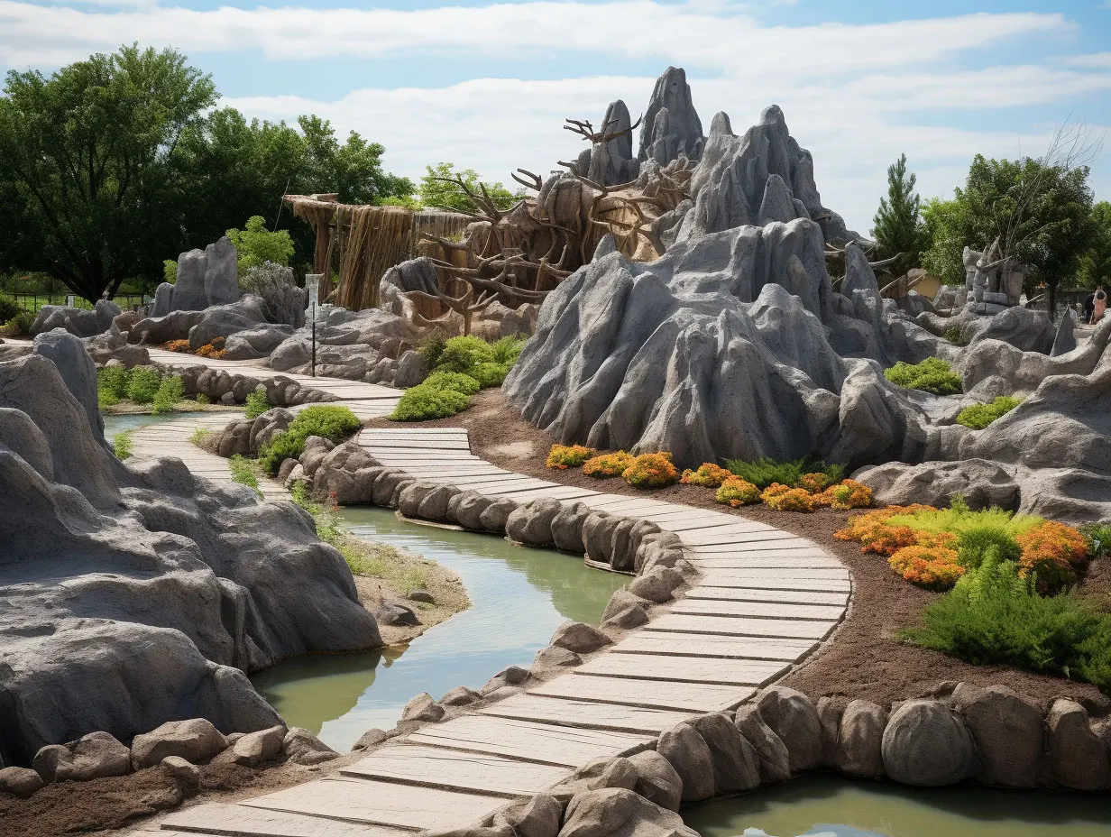 Inspiration Custom Landscape Outdoor Architecture Landscape Attractions Architectural Design