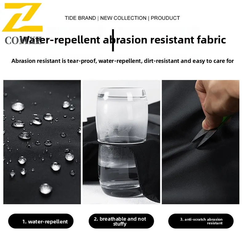 سترة خبز كلاسيكية للرجال على الطراز الأمريكي ملابس الشارع معطف حراري كبير الحجم مقاوم للماء ومقاوم للرياح سترة شتوية مناسبة للتخييم والصيد #4