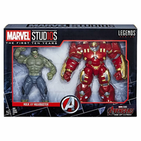 Hasbro Avengers Age of Ultron Marvel Studios The First Ten Years Marvel Legends Hulk /// Hulkbuster Action Figure 2Pack in Stock