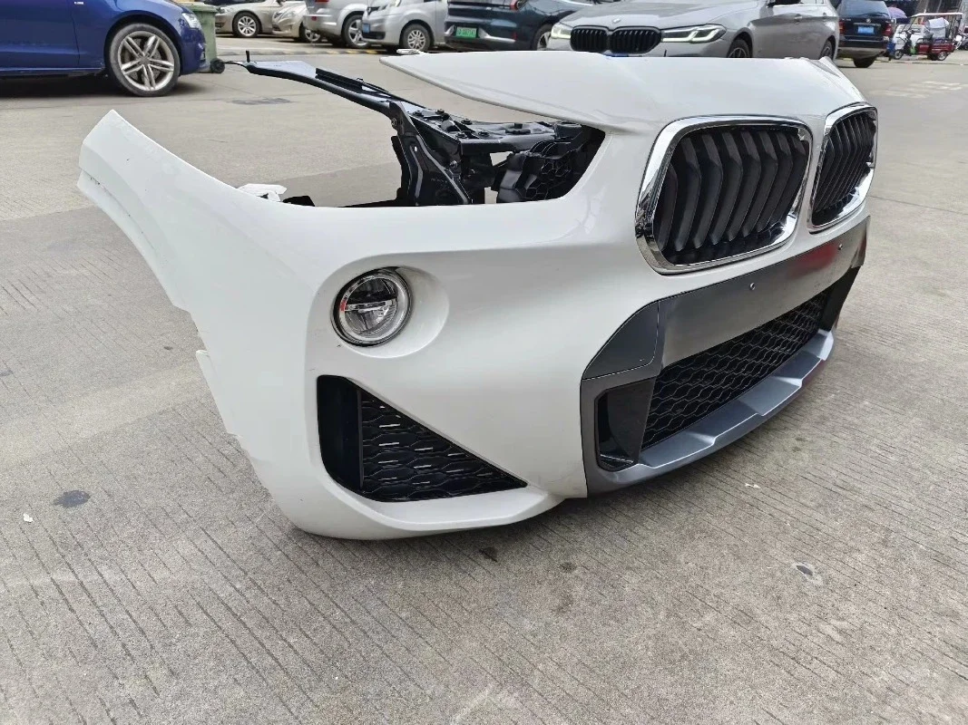 For X2 F39 Original Front Nose Assembly Front Bumper Grille Headlight Fog Lamp Water tank Frame Condenser Anticollision Beam