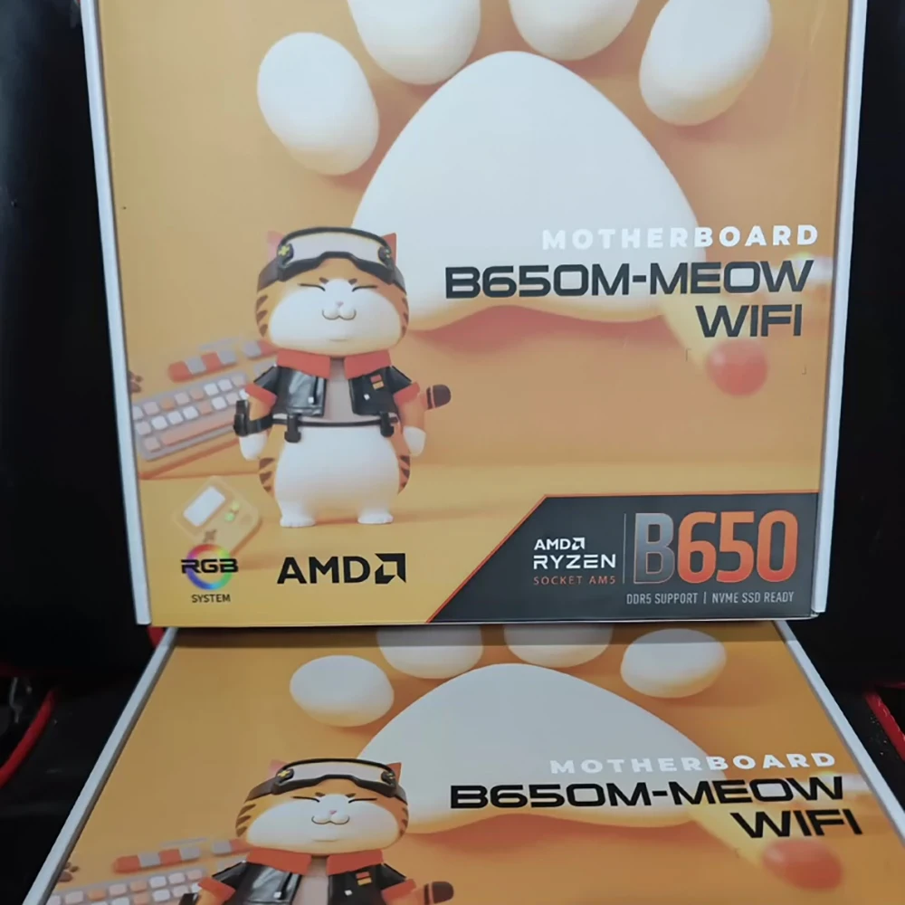 Para placa base col-orful DDR5 B650M-MEOW WIFI