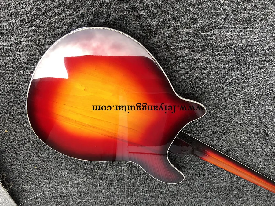 electric bass guitar,Semi hollow body, Rosewood Fingerboard,4005 4 Strings,Picture color,high quality,free shipping