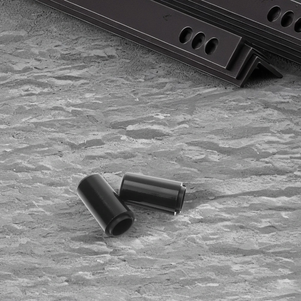 

Golf Club Rubber Cover Ferrules Black Plastic Antiwear Lightweight Protector for Clubs Training Practical Sleeve