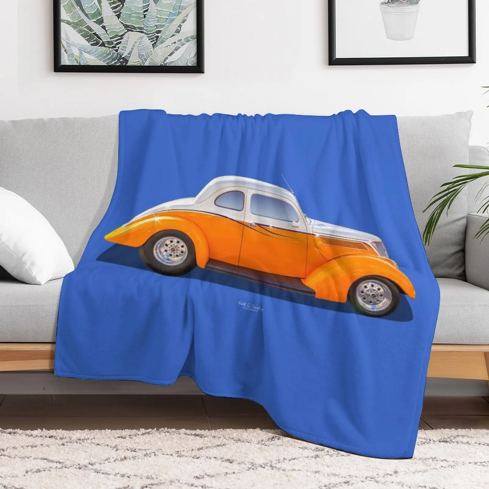 New 37 Coupe Throw Blanket Weighted Stuffeds Blankets