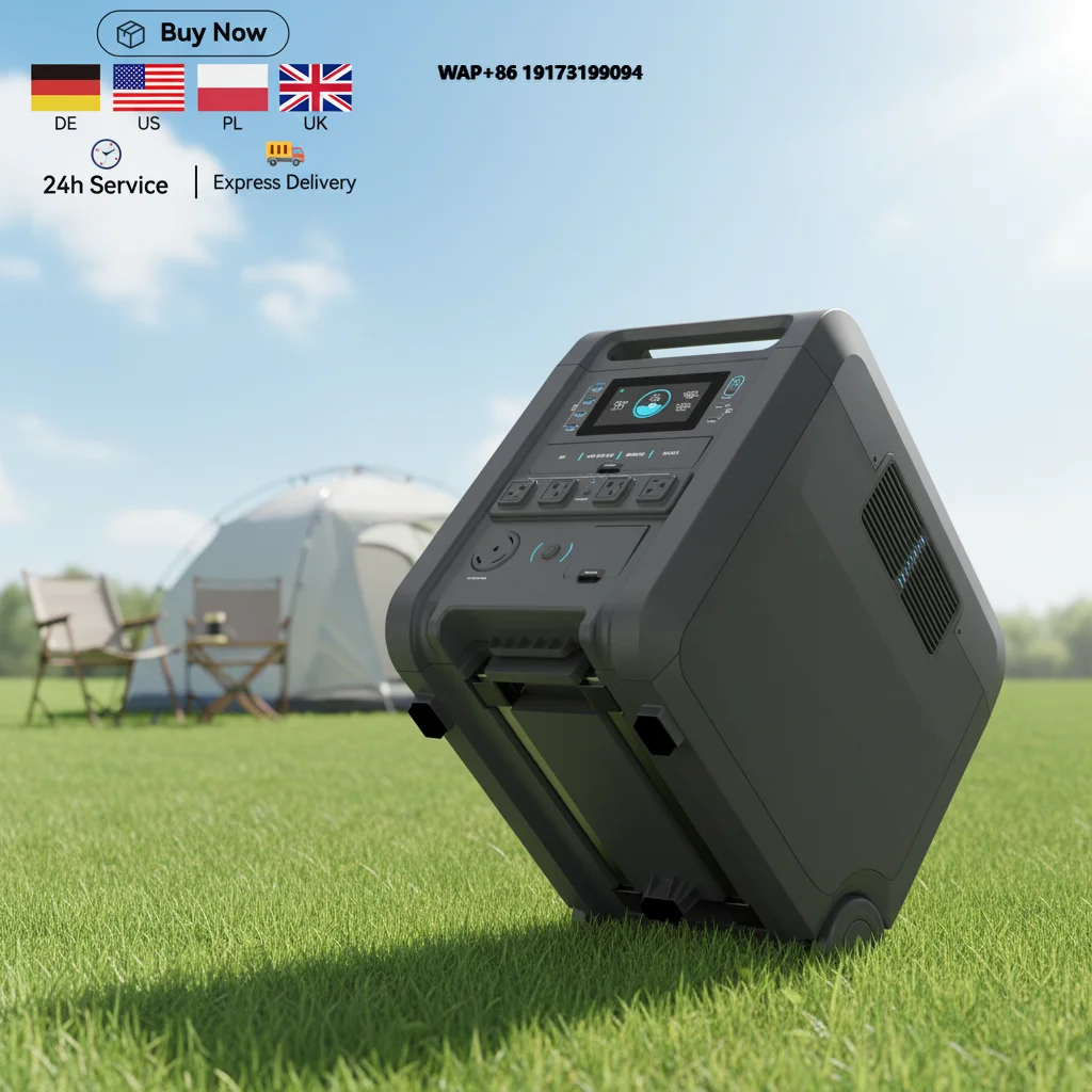 OEM ODM 6kw 8kw Portable Solar Generator 5kva-12kw UPS Power Station 4200w Home Rv Energy Storage Car caravan Rapid Charger Door