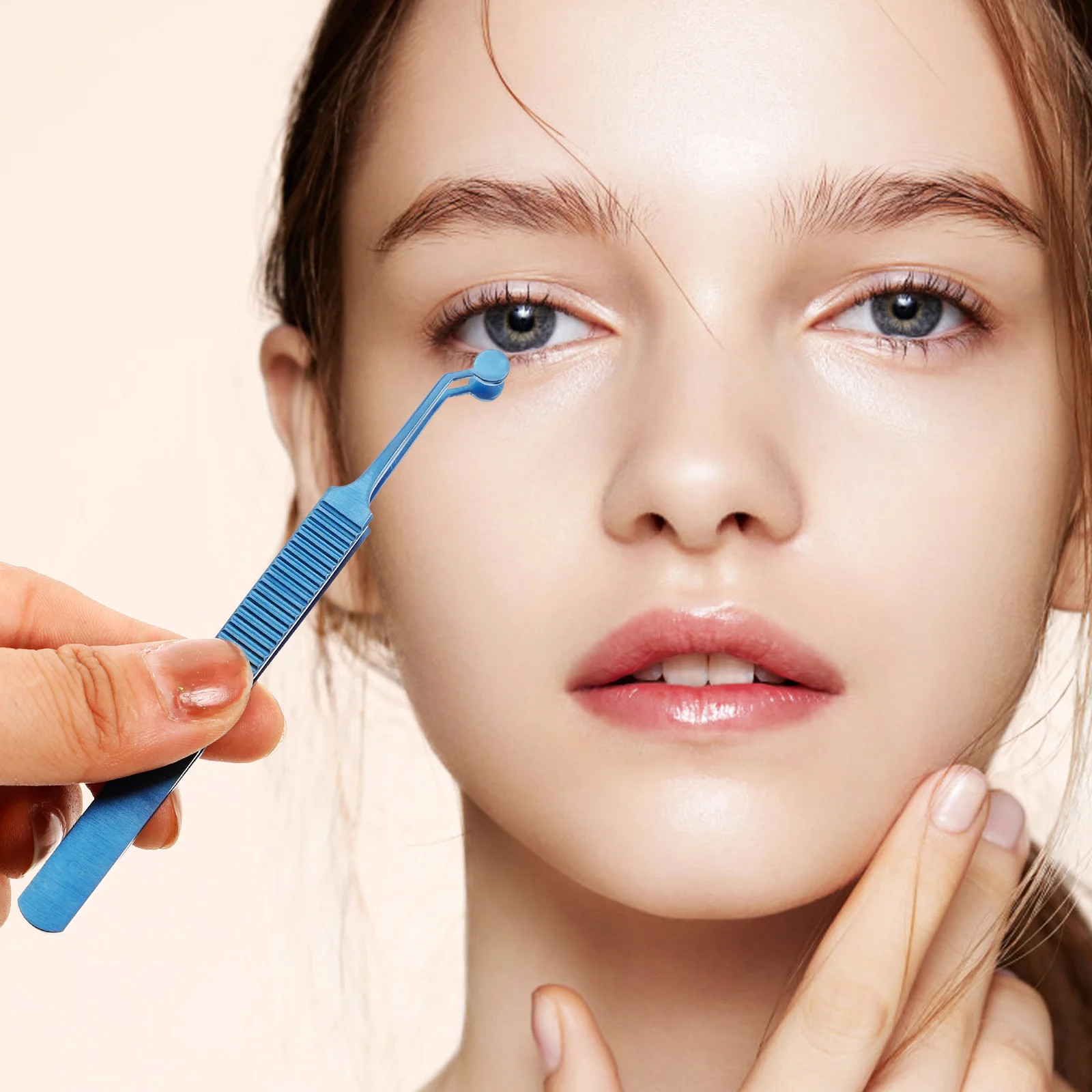 Professional Eyelid Gland Tweezer Stainless Steel Precision Eyelid Compressor for Dry Eyes Beauty Tools Women Skin Care Woman