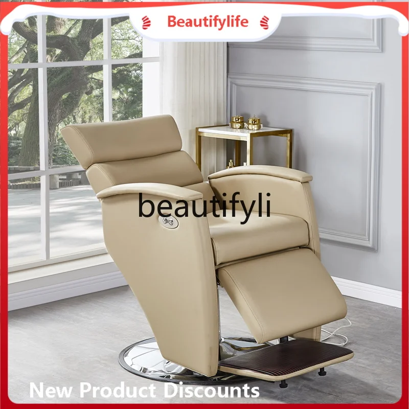 

J45 Smart electric can fold down fully automatic hair cutting chair hair salon multi-function hair cutting chair