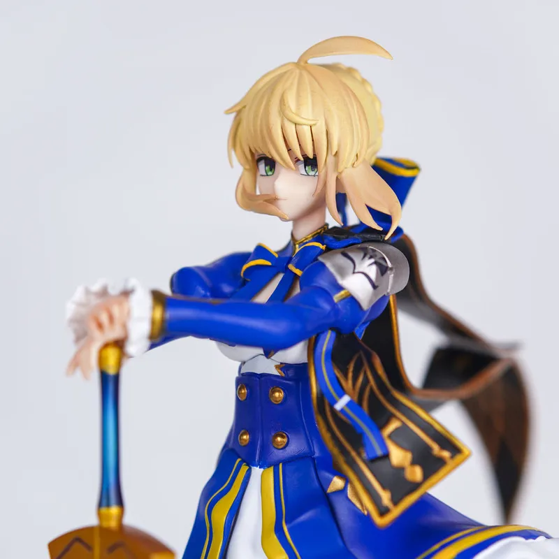 25cm Fate Stay Night Excalibur Saber Figure Artoria Pendragon Sword Knight Girl Statue Anime Model Toy Desktop Ornament Boy Gift - view 3