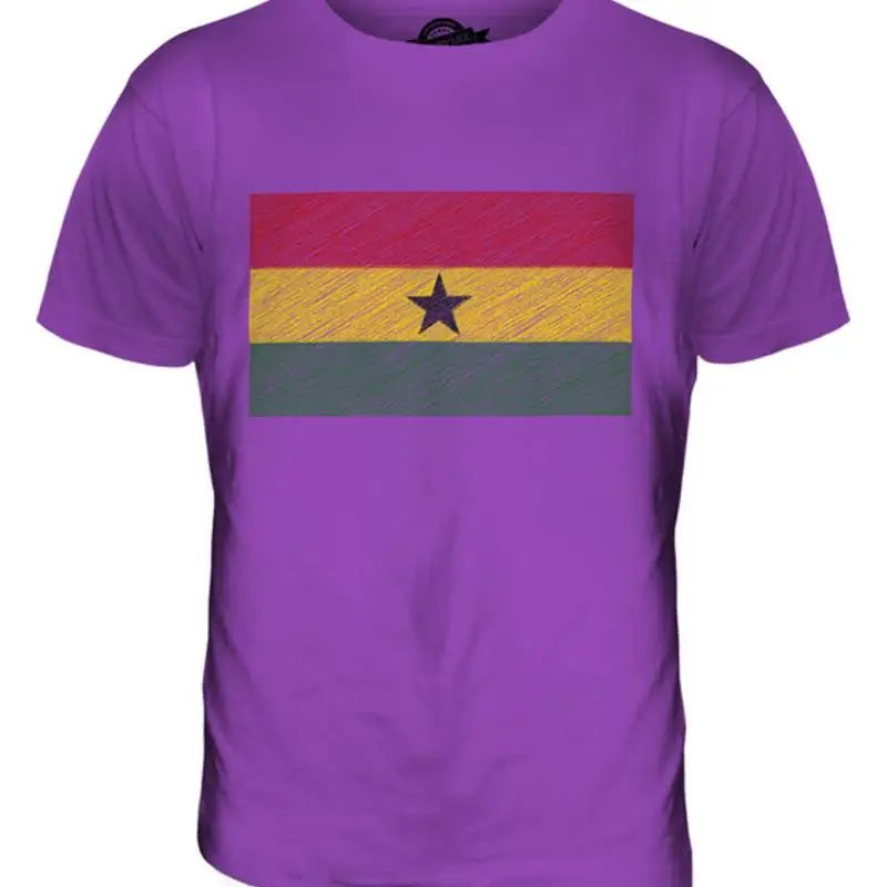 Ghana Doodled Flag …
