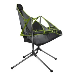 Foldable Outdoor Chair Garden Swing Chair Beach Moon Chair With Pillow For Camping Fishing Ultralight Portable Chair Detachable