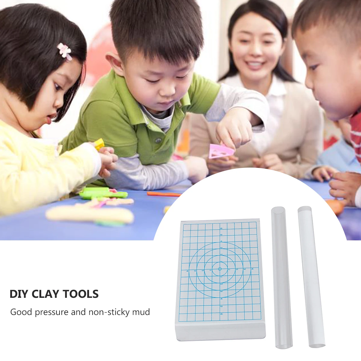 

Clay Tool Set Tools Polymer Supplies Modelling Roller Ultra Light Acrylic Rollers