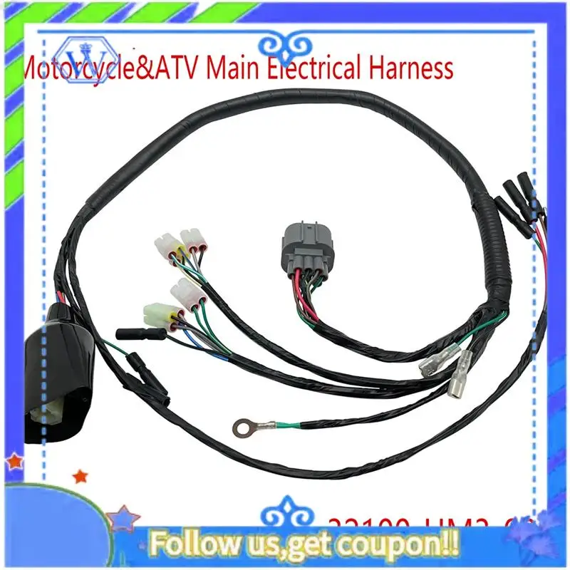 

M46K-Main Electrical Harness Replace For Honda Sportrax 300 TRX300 TRX300EX 1993-2004 32100-HM3-000