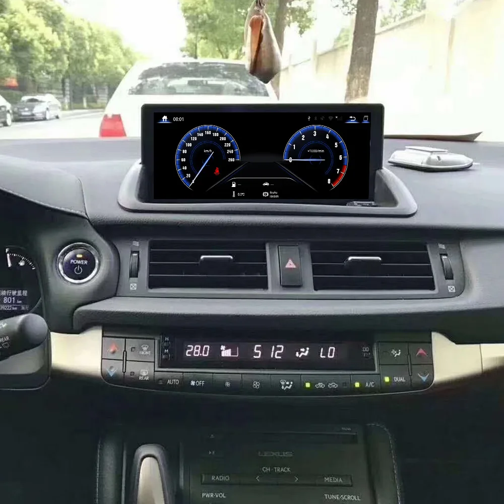 

Android 13 For Lexus CT200H CarPlay Car Radio Stereo GPS Navigation Android auto Multimedia Player RHD 4G Qualcomm HD Screen
