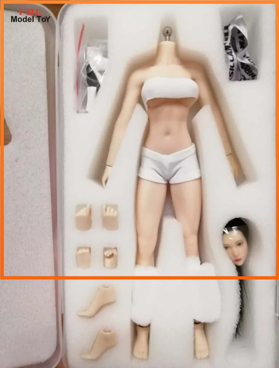 

1/12 Scale 14.8cm full set TBLeague PHMB2018-T01A/B 1/12 Super-Flexible Female Suntan pale Skin Seamless Body with head