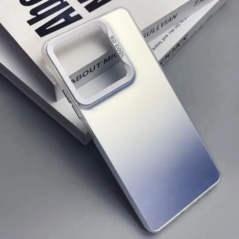 حافظة هاتف فاخرة IMD غير لامعة لهاتف Xiaomi 15T 15T Pro 15/14/13 T Ultra Pro 17 Pro Max غطاء حماية شبه شفاف #2