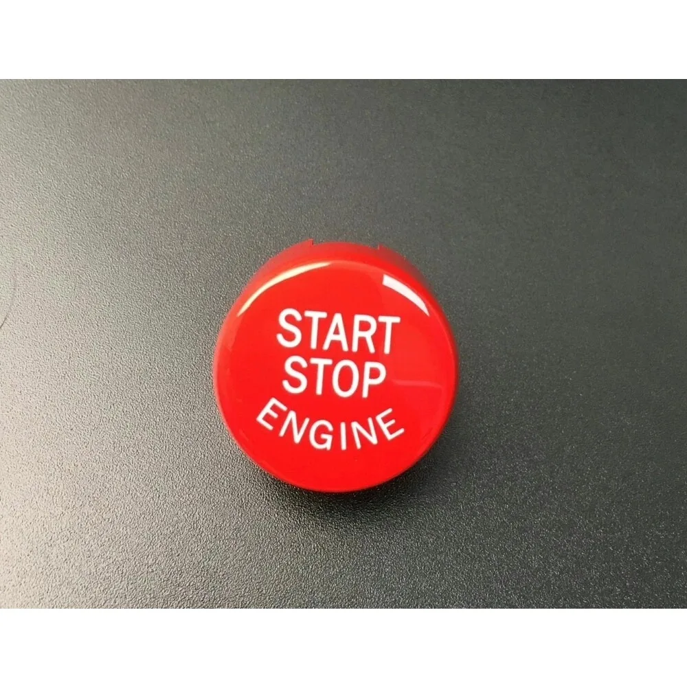 Glossy Red Start Stop Button For BMW 1 2 3 4 5 6 7 Series Ignition Switch Buttons For BMW F10 F20 F22 F30 F32 F15 F25 G30 G01