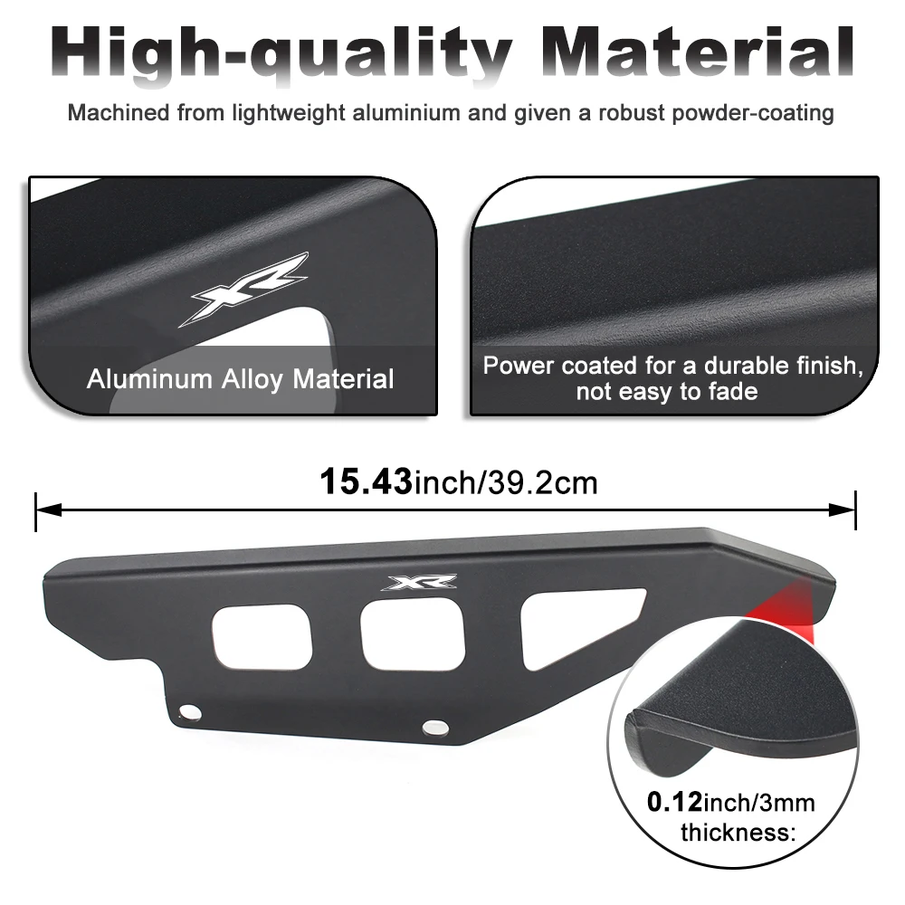 Fit For Honda XR250L 1991-1996 XR650L XR 250L 1993-2022 2023 2024 aluminum Rear Sprocket Cover Motorcycle Chain Protector Guard
