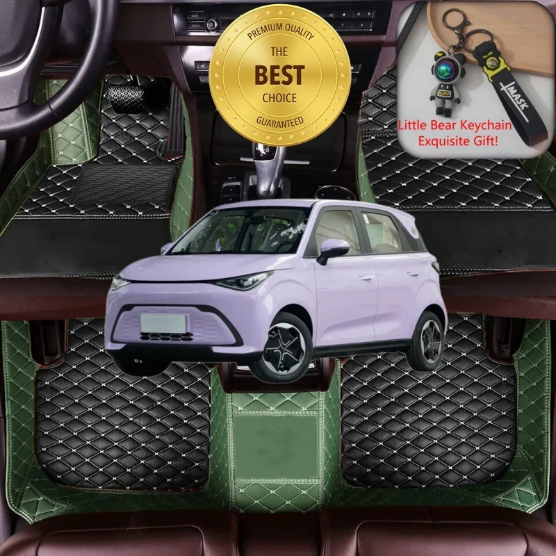 

Customized Fit for Kaiyi e-Qute 02 Car Floor Mats Car Accessories Tailored Waterproof Auto Carpet Mats Left/Right-hand Drive