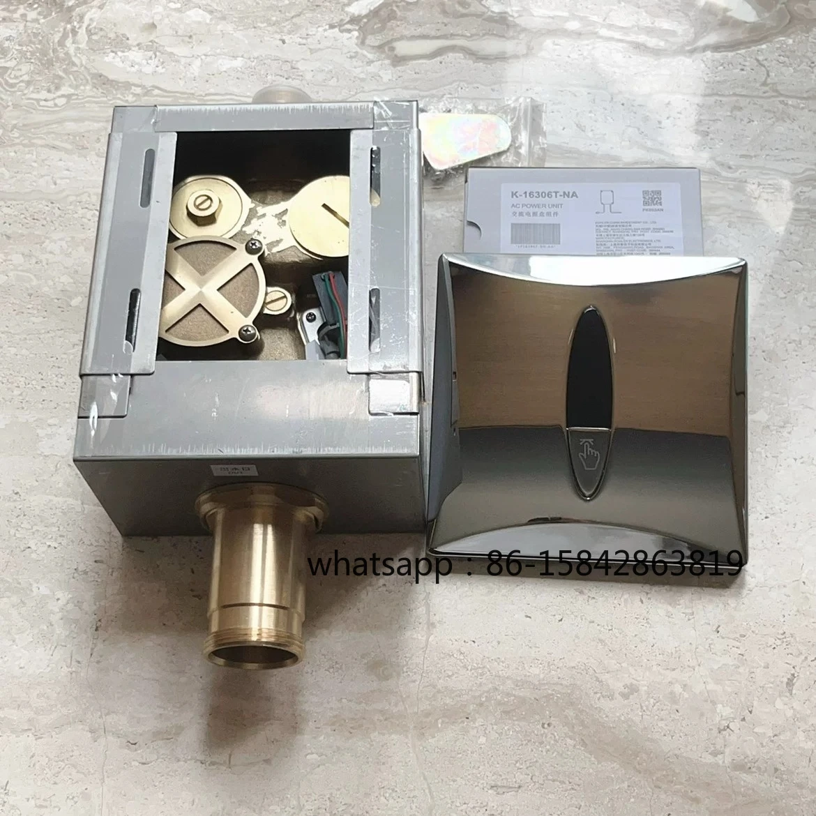 744 Squat Stool Sensor, Stool Flush Valve K-744T-MC05-CP Power Supply Unit 16306