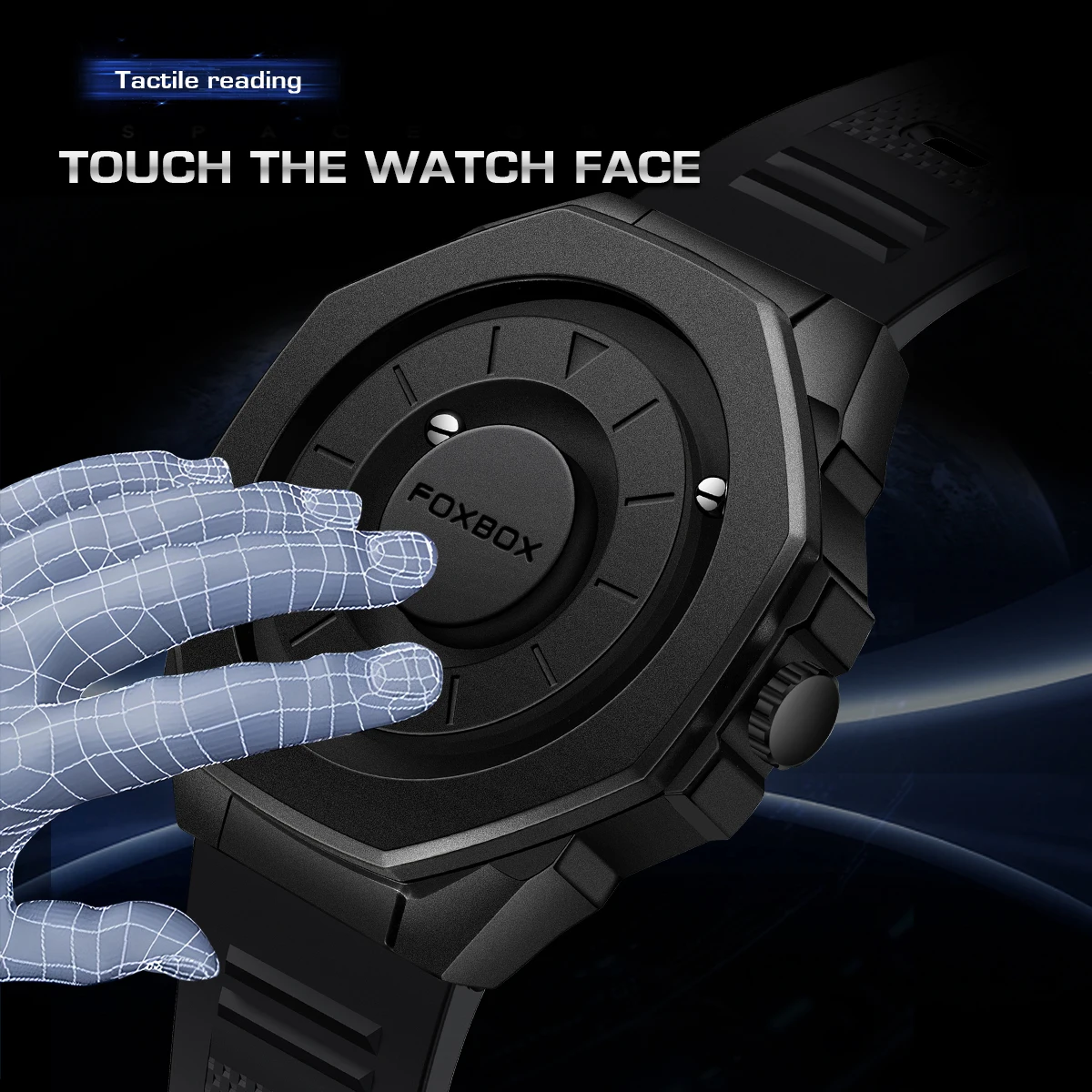 2025 جديد ساعة رجالية FOXBOX العلامة التجارية الأصلية الفاخرة المتداول حبة تصميم ساعات يد كوارتز للرجال موضة مقاوم للماء ساعة الرجال