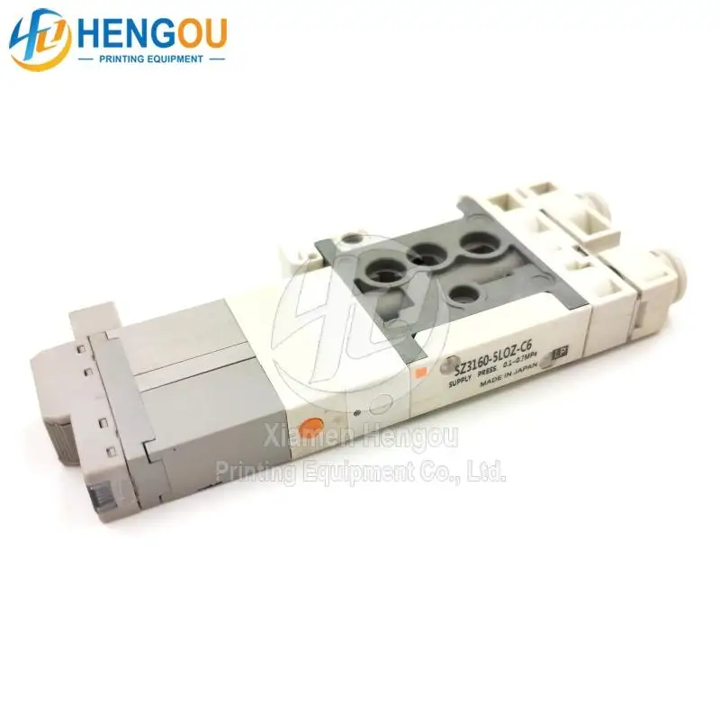 SZ3160-5LOZ-C6 Air Solenoid Valve 24VDC SZ31605LOZC6 For Offset Printing Machine Parts Original