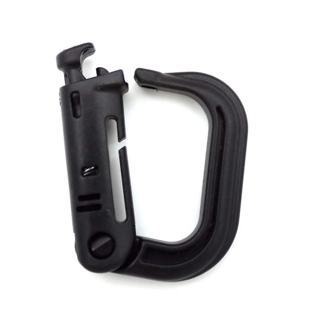 1Set Professional Climbing Accessory Kit D-Shaped Buckles Portable Outdoor Mountaineering Straps for Gear Attachment and Bag