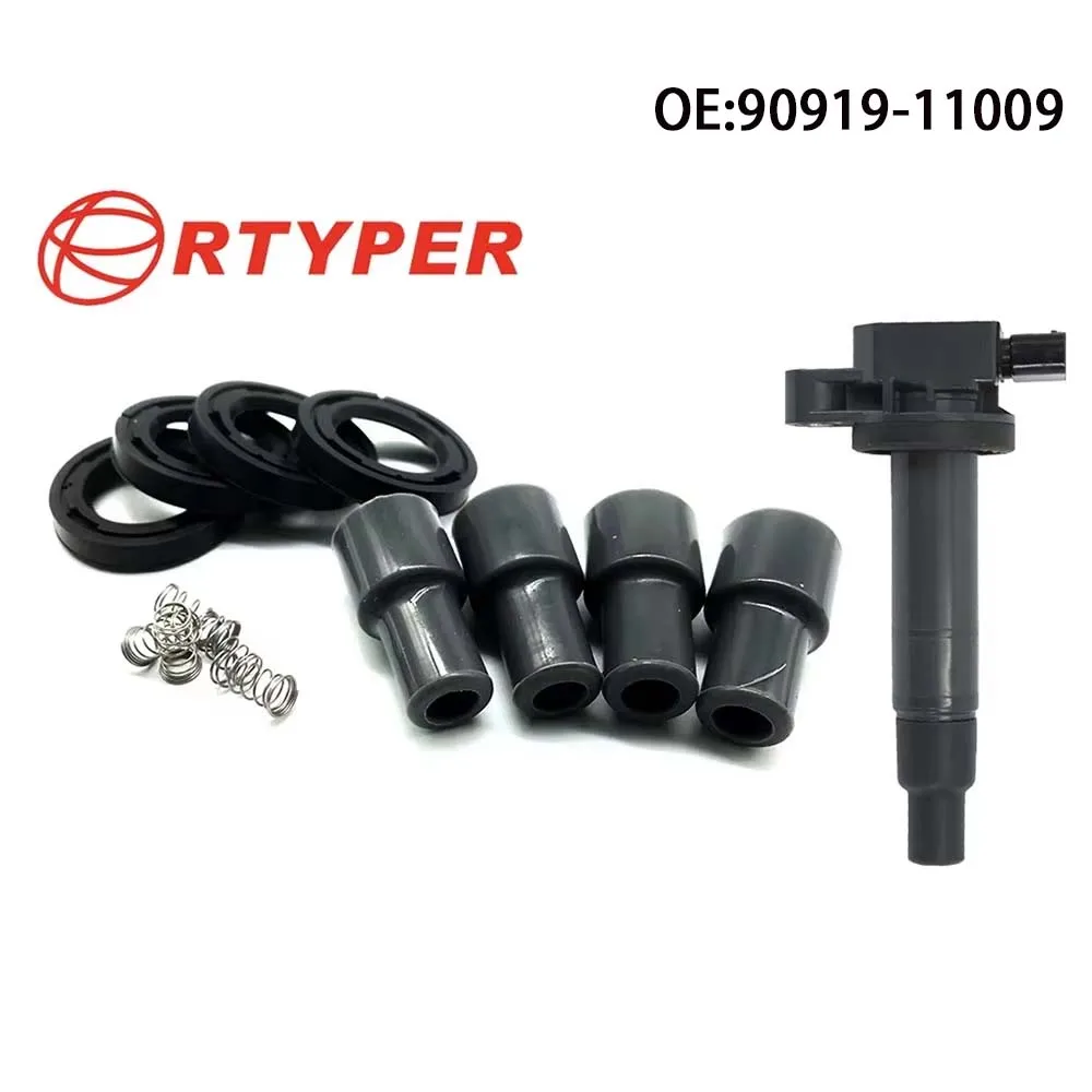 90919-11009 90919-02240 Original Quality Iginiton Coil Rubber Kit For Toyota Yaris Camry Rav4 Prius MR2 2.0