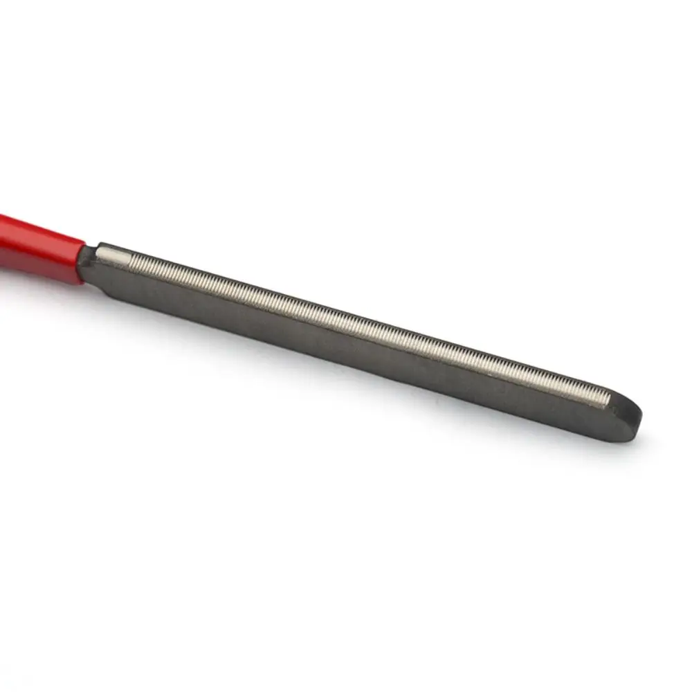 18.5cm Guitar Fret Crowning File Leveling Tool Stainless Steel Electric Guitar File Dual Edge Sturdy Bass Polishing Tool