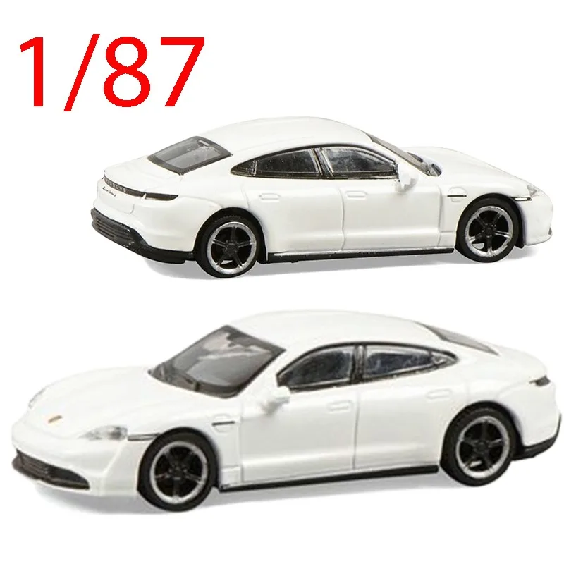 

Schuco литой под давлением масштаб 1/87 модель автомобиля из сплава Porsche Taycan, белый электромобиль, коллекционные игрушки для мальчиков, оригинальная коробка