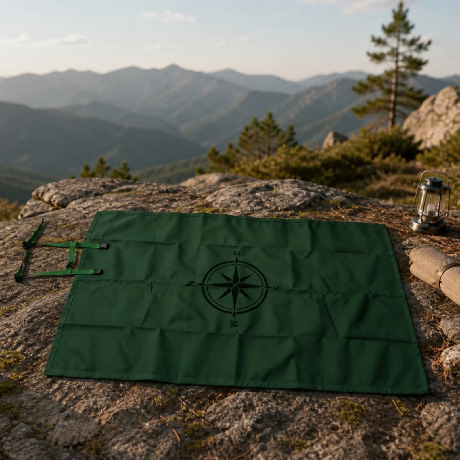 Waterproof Picnic Blanket Portable Foldable Picnic Mat Outdoor Mat with Handle Easy to Clean Stain-Resistant for Families