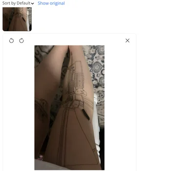 新款機槍紋身透明緊身褲襪連褲襪女式時尚服飾配件包郵 10 最佳銷售 紋身緊身褲 - №9