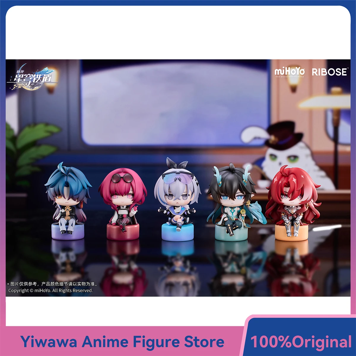 

В наличии Ribose Honkai: Star Rail Owlbert's Studio Argenti Dan Heng Kafka Silver Wolf Blade Аниме Фигурка Коллекционная модель игрушки