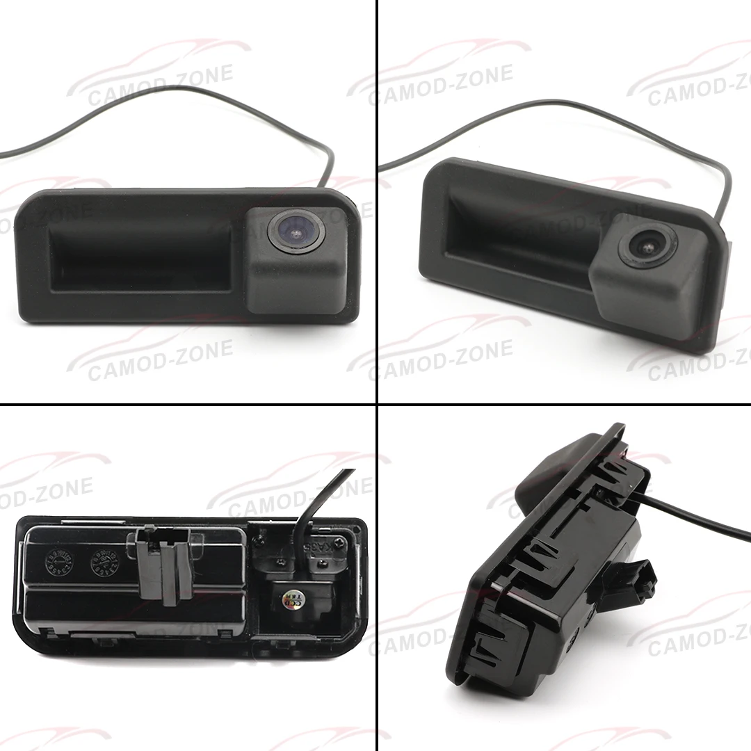 CVBS HD Vehicle Rear View Camera with Trunk Switch for Audi Q2 Q2L Q5L A5 for Skoda Karoq KODIAQ for VW Polo Bora Reverse Camera