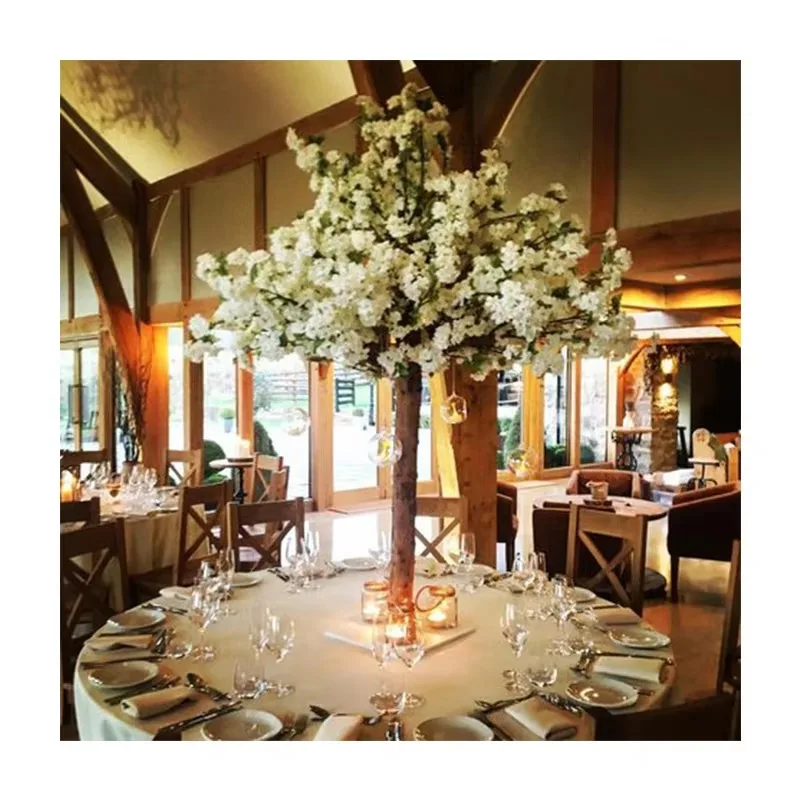 

Пластиковый ствол вишневого цвета, искусственное центральное дерево для свадебного украшения