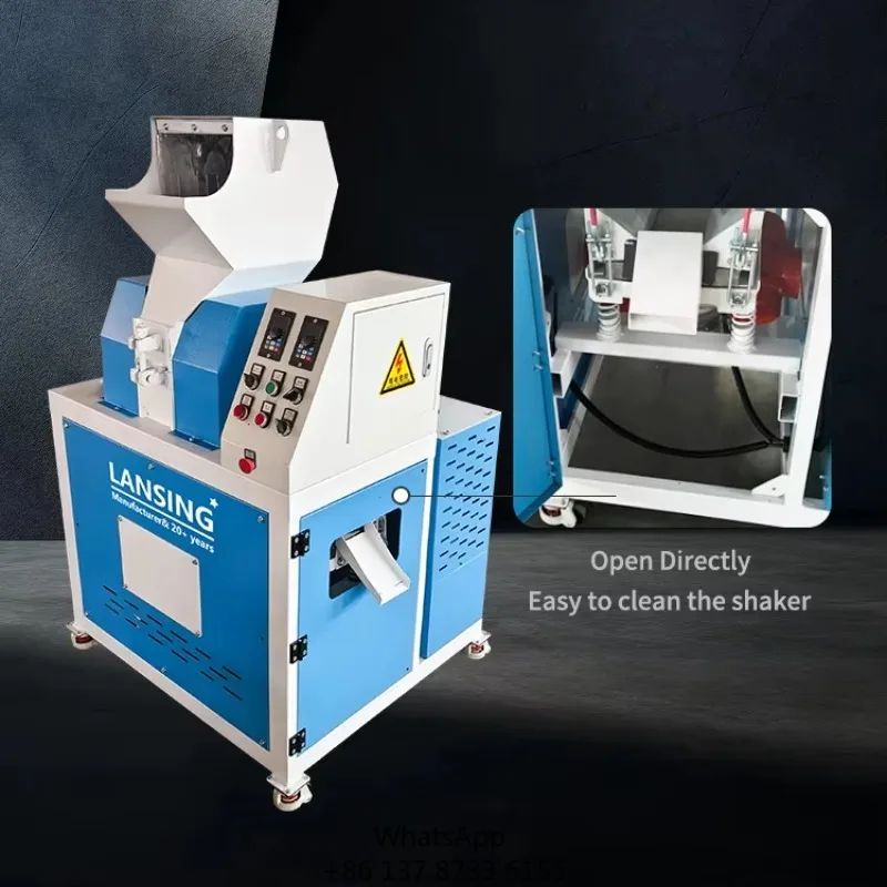 Single Phase Copper Wire Granulator Machine Scrap Copper Cable Shredder Separator Machine For Sale