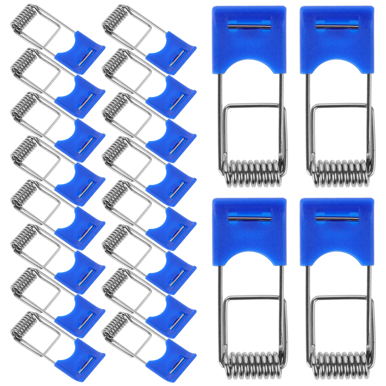 

100pcs Spring Clips for Recessed Lighting Orange Snap Downlight Retaining Clips Ceiling Light Fixtures Panel Lamp Accessories