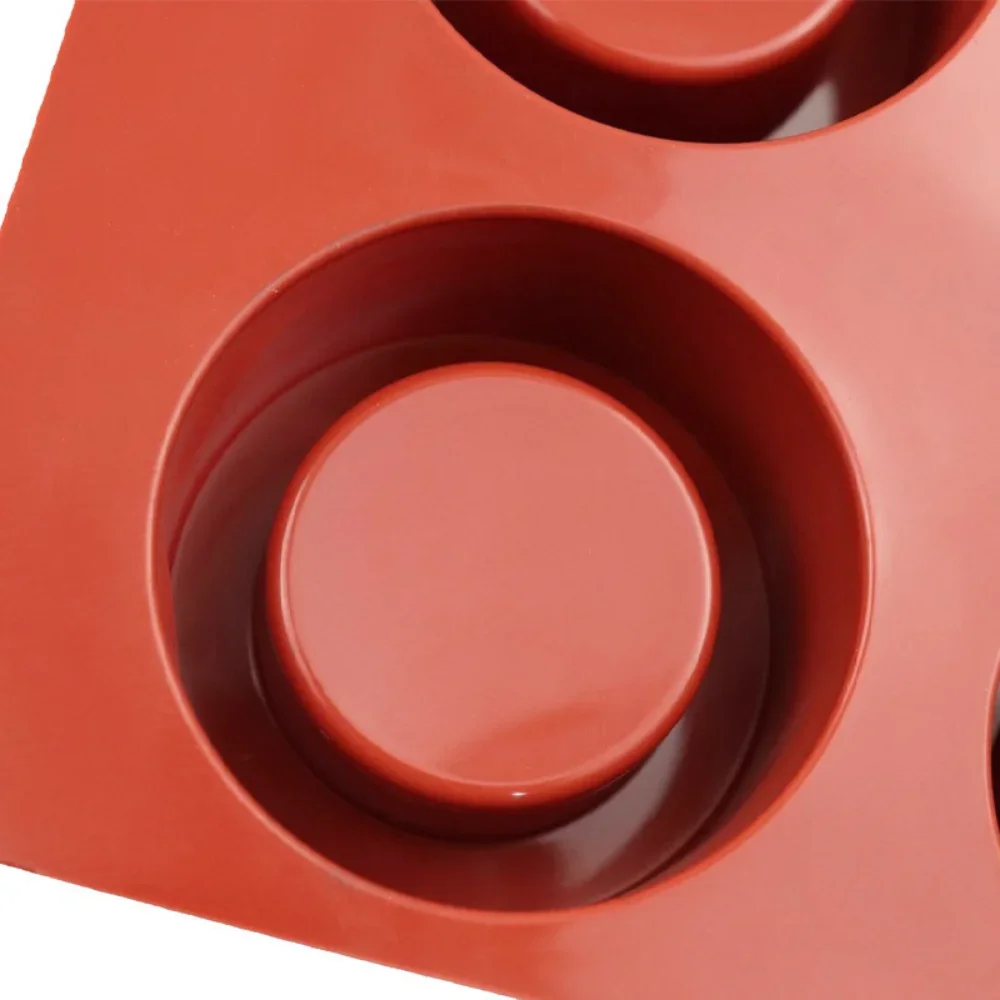 Round Cake Cake Mold Cake Decorating Moulds Silicone Mold Baking Tools for Cakes Mousse Soap Molds 3D Cake Tray Baking Pan