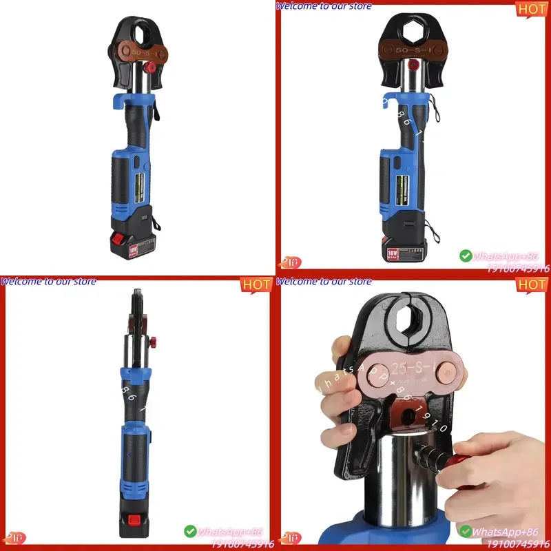 CE Certificate GE-1550 Battery Powered Hydraulic Pipe Clamp Tool Pipe Pressing Tools