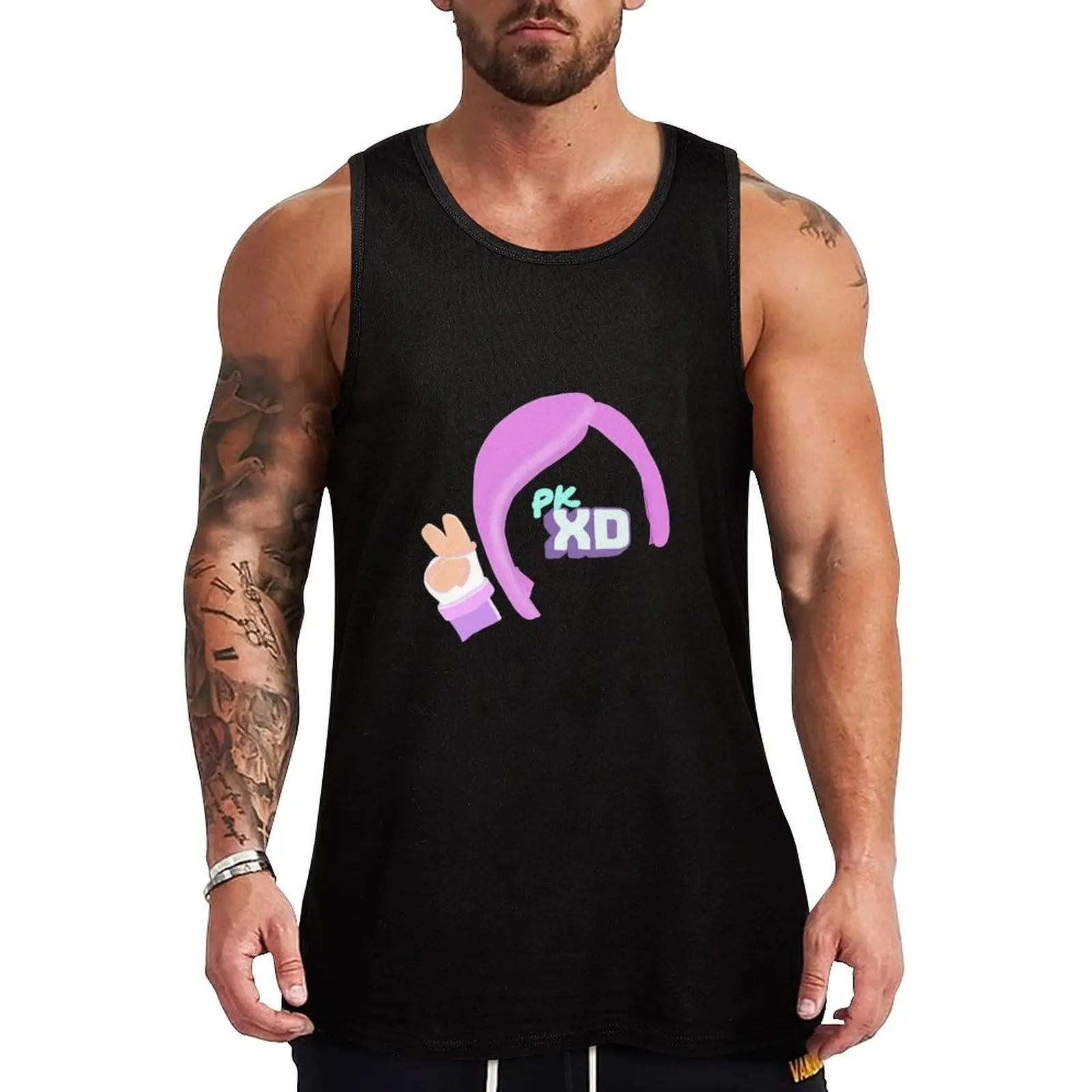 

pk xd game Tank Top gym accessories man T-shirt male Men's summer vest bodybuilding man