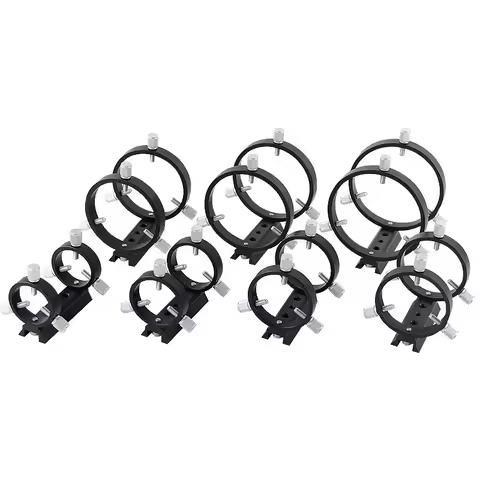 Laser Pointer Bracket Finder Scope Bracket Ring Kit for Finder Scope Telescope Inside Diameter 42/50/60/68/80/90/102mm product image