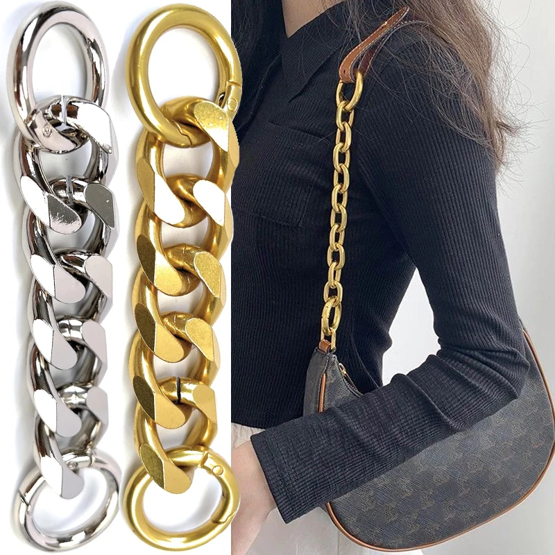 

Purse Strap Extender Bag Extender Chain Replacement Purse Chain Extender Bag Charms for Crossbody Bag Purse Shoulder Handbags
