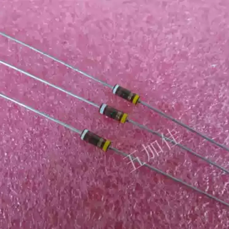 10-100pcs imported RCR07G915JS 9.1M 1/4W antique carbon core non inductive resistor gallbladder machine special